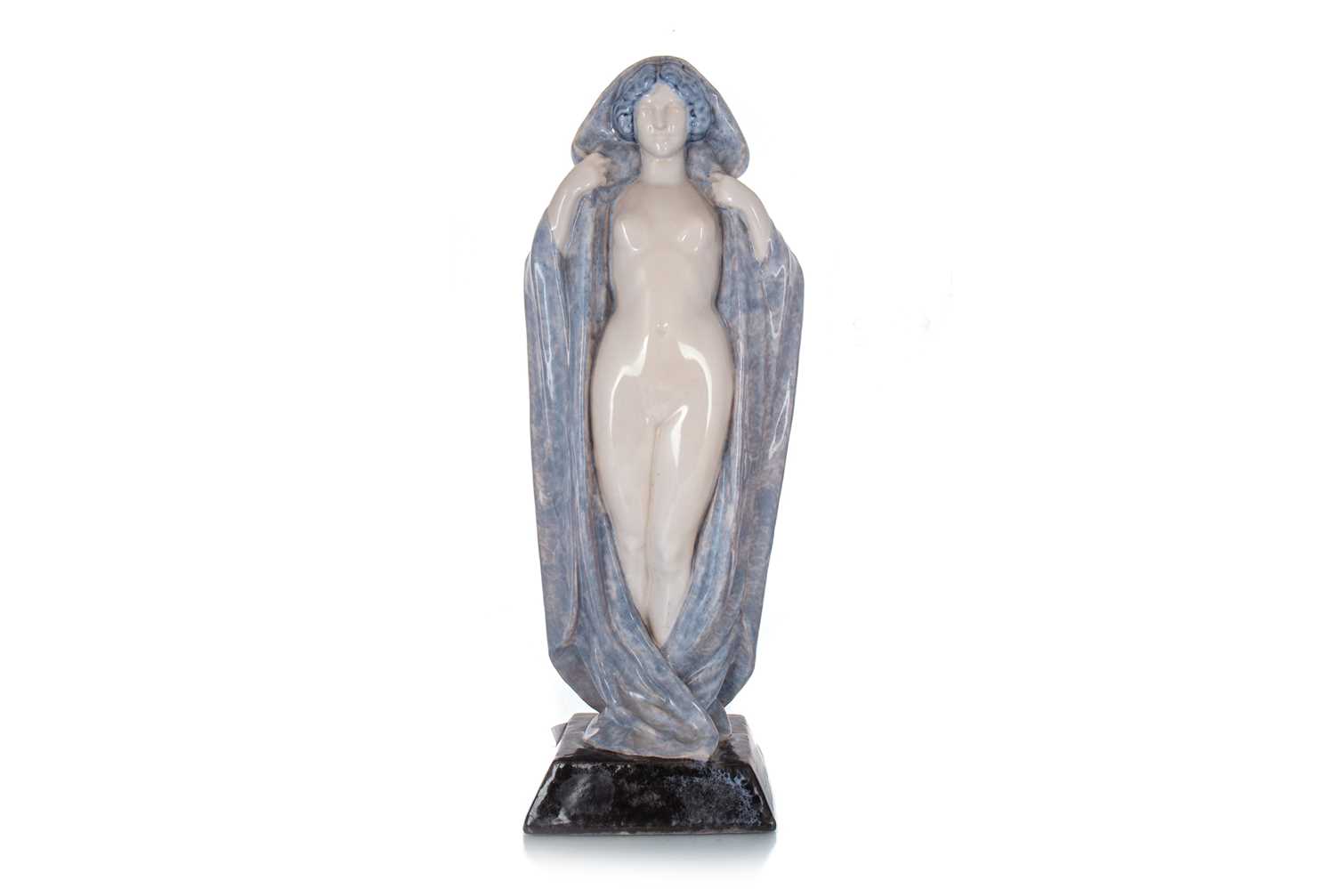 Lot 426 - MARCEL GUILLARD FOR EDITIONS ETLING OF PARIS, CERAMIC NUDE OF A LADY