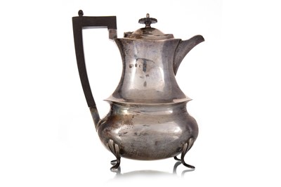 Lot 1309 - SILVER COFFEE POT