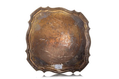 Lot 1310 - WHITE METAL SALVER