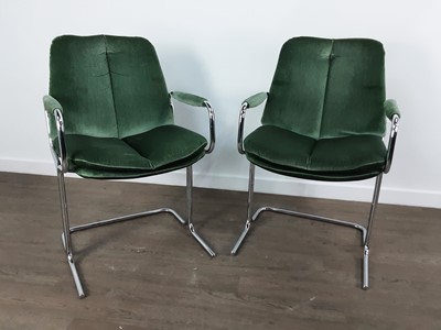 Lot 65 - PIEFF, SET OF FOUR 'ELEGANZA' DINING CHAIRS