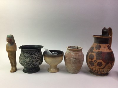 Lot 16 - COLLECTION OF POTTERY