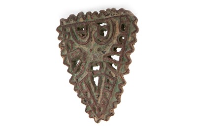 Lot 905 - BACTRIAN (NORTHERN AFGHANISTAN) VERY LARGE COPPER COMPARTMENTED SEAL