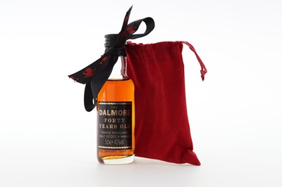 Lot 121 - DALMORE 40 YEAR OLD MINIATURE