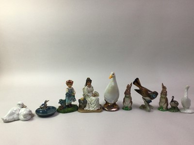 Lot 72 - GROUP OF CERAMIC FIGURES