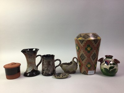 Lot 74 - GROUP OF POTTERY