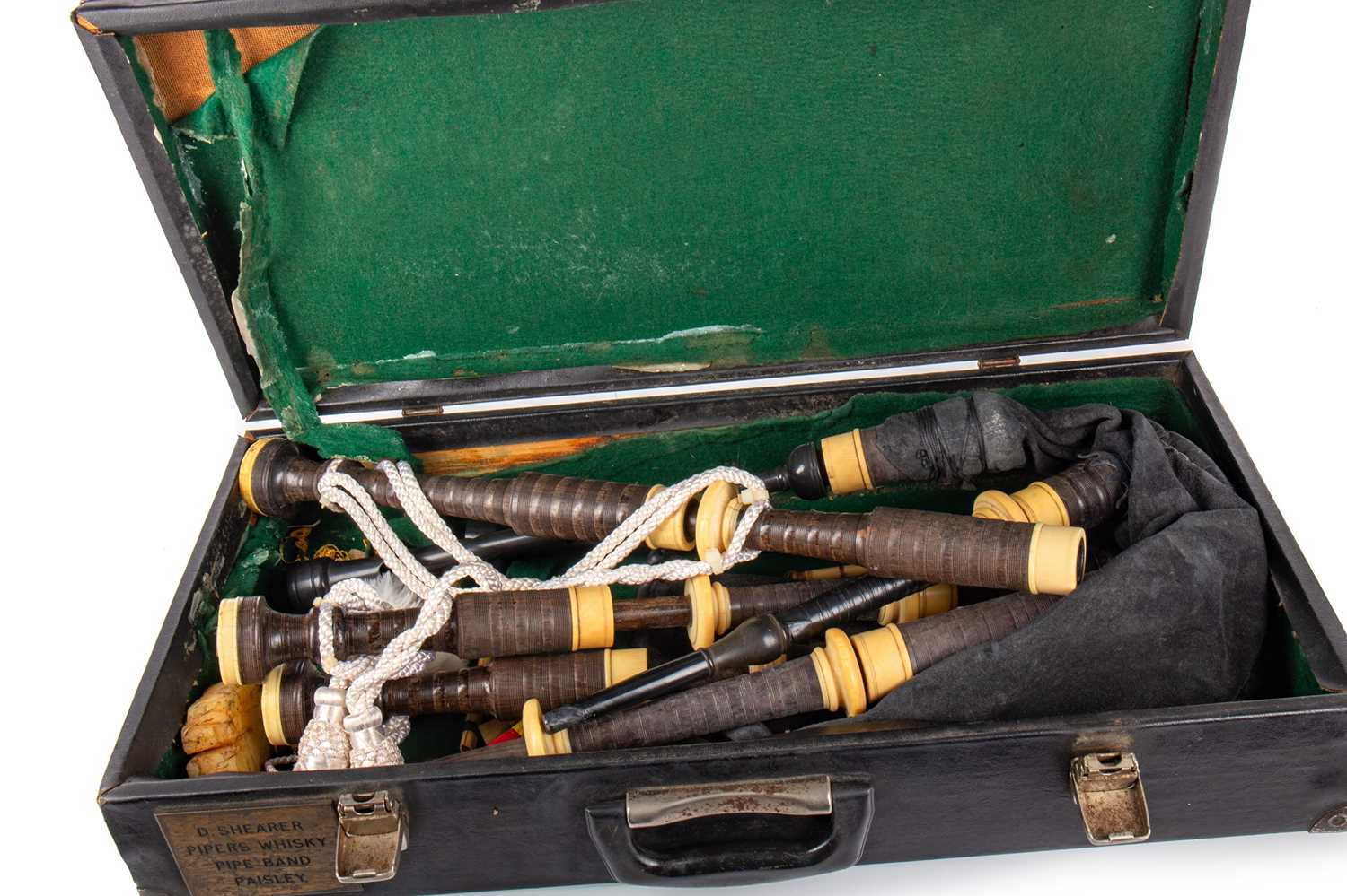 Lot 1055 - SET OF BAGPIPES