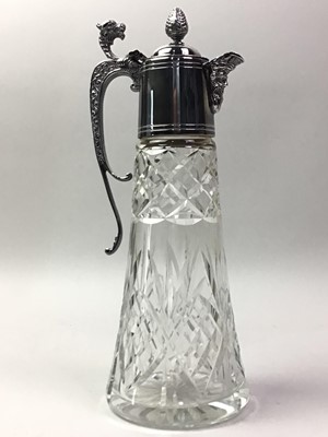 Lot 160 - MAPPIN & WEBB SILVER PLATED CLARET JUG