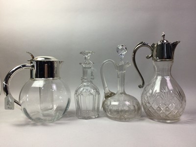 Lot 160 - MAPPIN & WEBB SILVER PLATED CLARET JUG