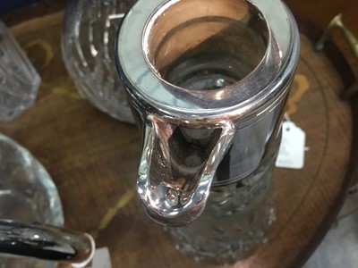 Lot 160 - MAPPIN & WEBB SILVER PLATED CLARET JUG