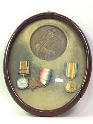 Lot 427 - WWI CASUALTY GROUP, PRIVATE JOHN DICK