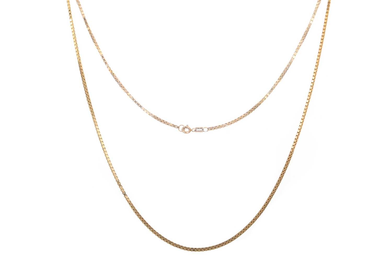 Lot 508 - GOLD BOX CHAIN