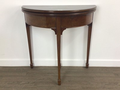 Lot 287A - MAHOGANY CARD TABLE