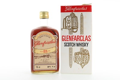 Lot 145 - GLENFARCLAS 21 YEAR OLD 1980S 75CL