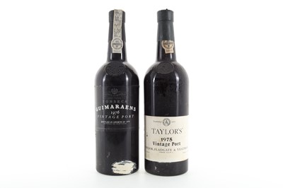 Lot 127 - FONSECA GUIMARAENS 1976 VINTAGE AND TAYLOR'S 1975 VINTAGE