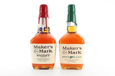 Lot 144 - MAKER'S MARK 9/11 TRIBUTE 1L AND MINT JULEP 1L