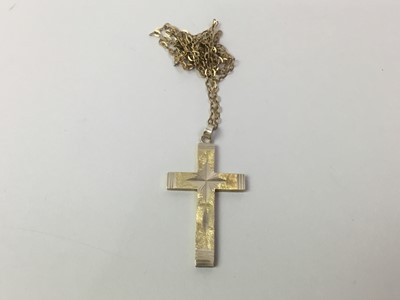 Lot 347 - CROSS PENDANT