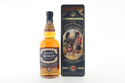 Lot 163 - GLEN MORAY 16 YEAR OLD BLACK WATCH