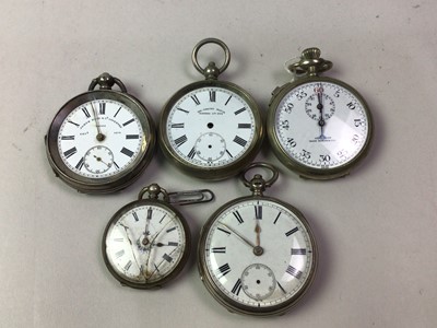 Lot 396 - GROUP OF POCKET WATCHES