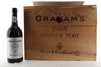 Lot 166 - 11 BOTTLES OF GRAHAM'S 1985 VINTAGE