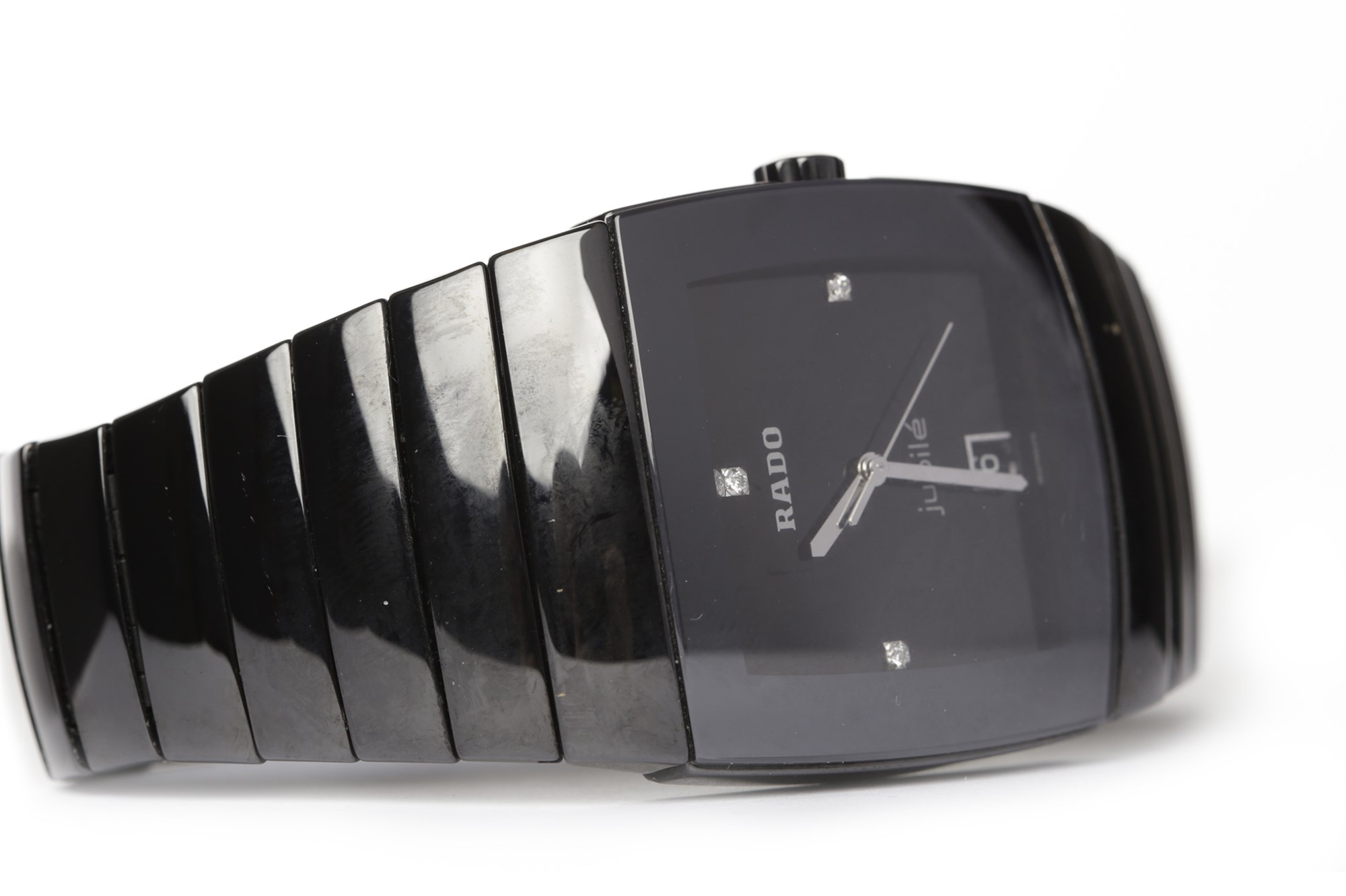 Lot 838 - GENTLEMAN'S RADO JUBILE DIASTAR CERAMIC