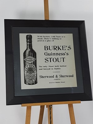 Lot 432 - BURKE'S GUINNESS'S STOUT