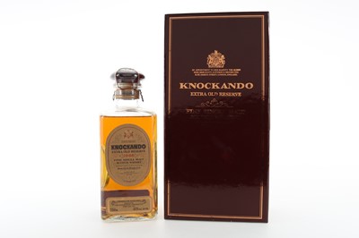 Lot 198 - KNOCKANDO 1965 EXTRA OLD RESERVE 75CL