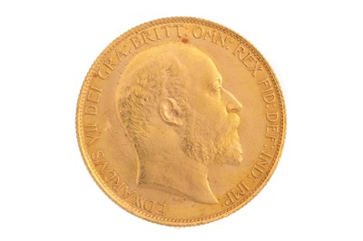 Lot 89 - EDWARD VII GOLD DOUBLE SOVEREIGN