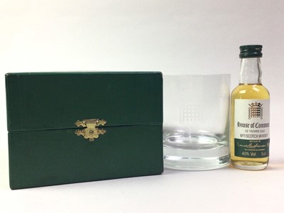 Lot 489 - HOUSE OF COMMONS WHISKY PRESENTATION SET