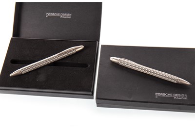 Lot 1331 - FABER CASTELL, 'PORSCHE DESIGN' ROLLER BALL PEN AND MECHANICAL PENCIL