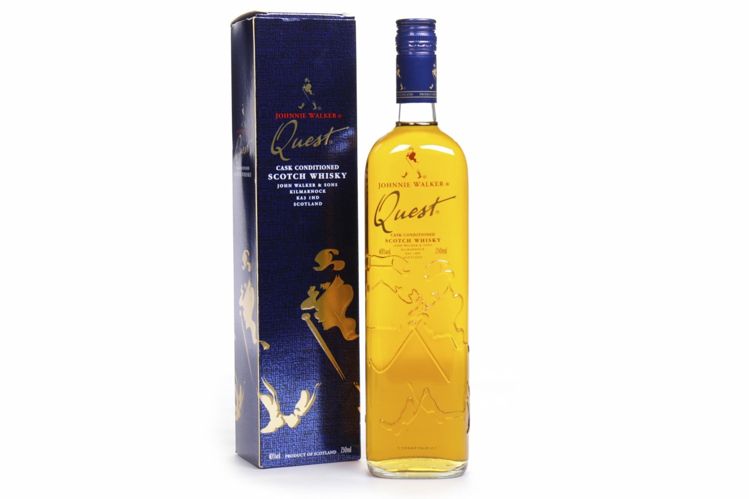 Lot 1036 - JOHNNIE WALKER QUEST Blended Scotch Whisky.