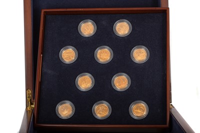 Lot 96 - THE HISTORY OF THE ROYAL NAVY GOLD TEN COIN COLLECTION