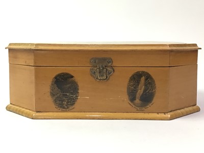 Lot 527 - MAUCHLINE WARE JEWELLERY BOX