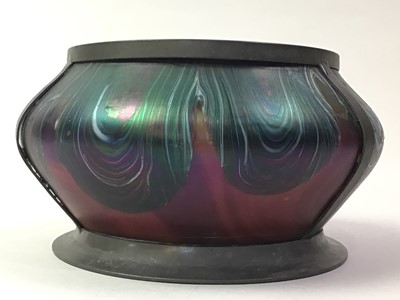 Lot 518 - BOHEMIAN IRIDESCENT GLASS BOWL