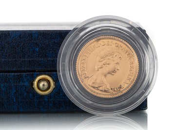 Lot 114 - ELIZABETH II GOLD PROOF HALF SOVEREIGN