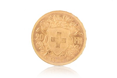 Lot 139 - SWITZERLAND: HELVETIA GOLD 20 FRANCS