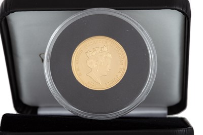 Lot 145 - THE CENTENARY OF WWI GOLD PROOF COIN