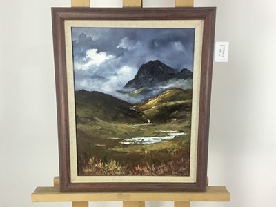 Lot 555 - TWO OIL PAINTINGS