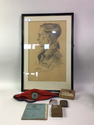 Lot 434 - WAR TIME ARCHIVE OF LACS MILNE
