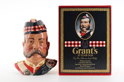 Lot 210 - GRANT'S 25 YEAR OLD CHARACTER JUG 75CL