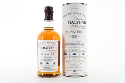 Lot 217 - BALVENIE 12 YEAR OLD SIGNATURE BATCH #4