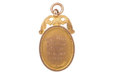 Lot 1698 - R. KERR, GOLFING INTEREST, T.L.P.G.C. GOLD MEDAL