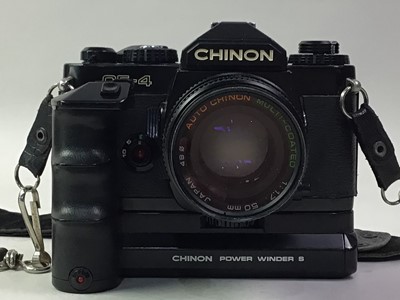 Lot 595 - CHINON CE-4 CAMERA