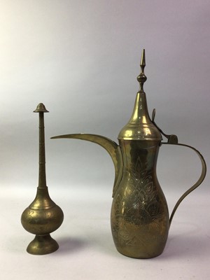 Lot 650 - COLLECTION OF BRASS ITEMS