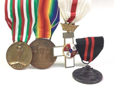 Lot 501 - EUROPE, FOUR MEDALS