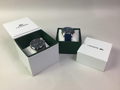 Lot 4 - TWO LACOSTE WRIST WATCHES