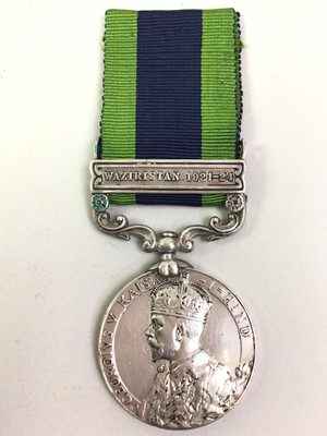 Lot 504 - GEORGE V INDIA GENERAL SERVICE MEDAL, SEPOY GULAB SHAH