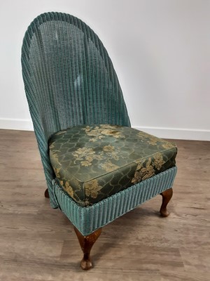 Lot 130 - LLOYD LOOM WICKER CHAIR