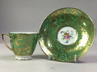 Lot 207 - MINTON 'BROCADE' COFFEE SERVICE