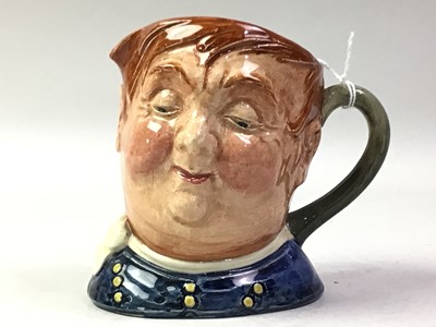 Lot 225 - ROYAL DOULTON CHARACTER JUG OF FAT BOY