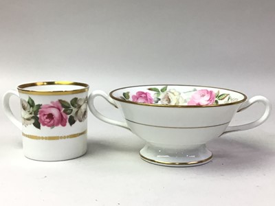 Lot 214 - ROYAL WORCESTER PART TEA AND DINNER SERVICE